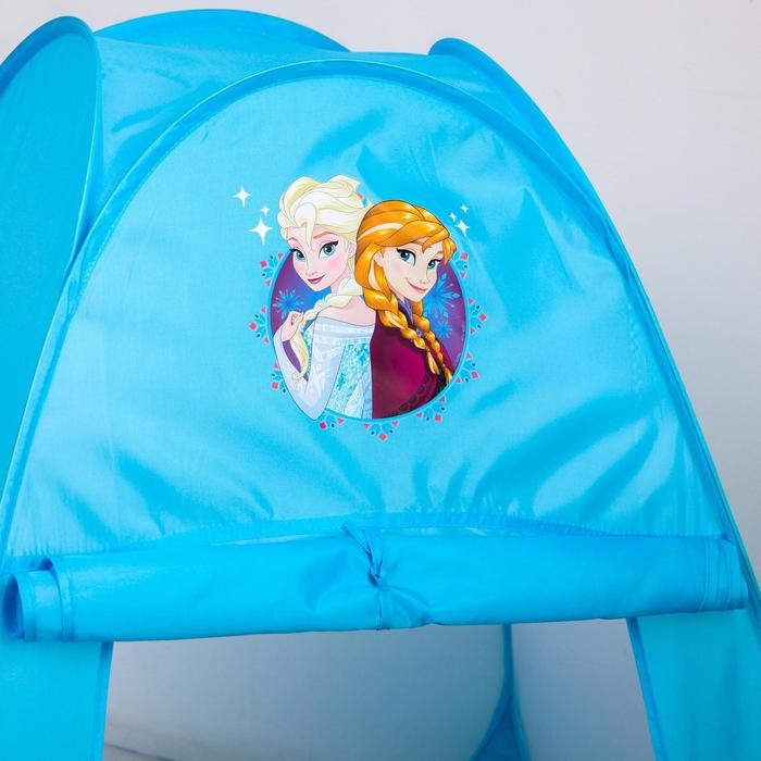 Палатка детская игровая с туннелем  Палатка детская игровая с туннелем "Давай играть!" Холодное сердце