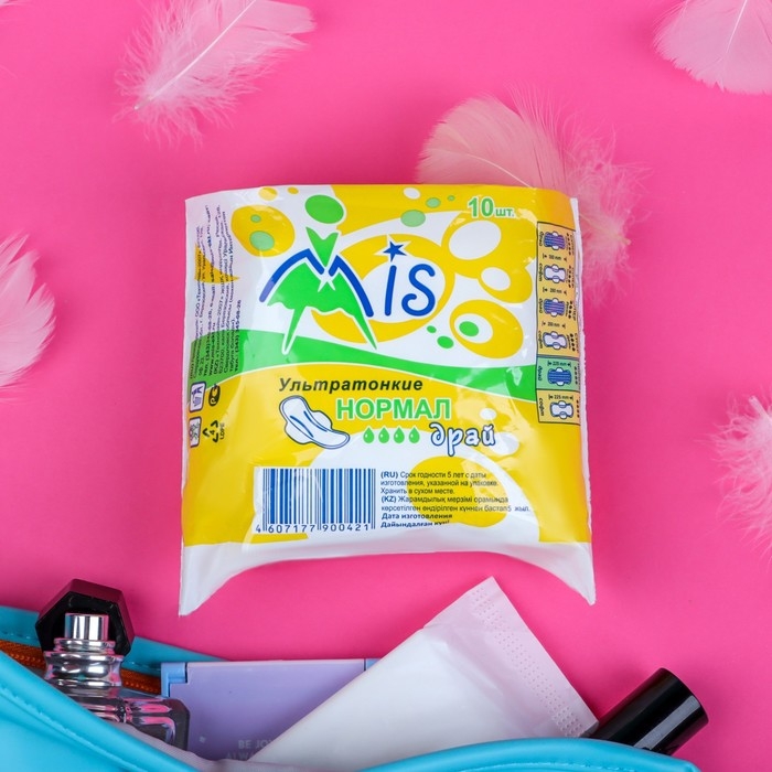 Прокладки  Прокладки "Mis" Ультратонкие, Normal Dry, 10 шт.