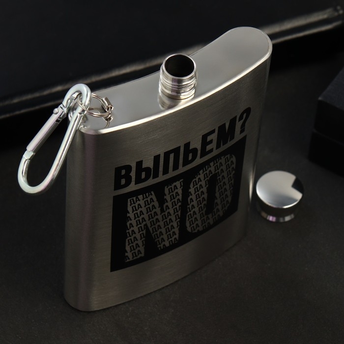 Фляжка с карабином NO, 240 мл Фляжка с карабином NO, 240 мл