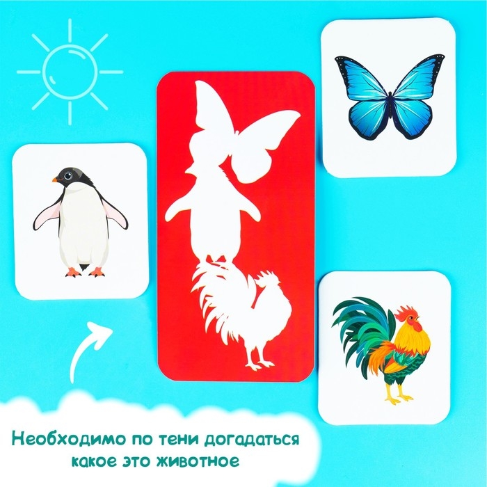 Развивающий набор «Найди по тени» Развивающий набор «Найди по тени»