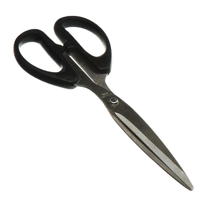 Ножницы канцелярские 19,0см Офис пластиковые ручки, европодвес Ножницы канцелярские 19,0см Офис пластиковые ручки, европодвес