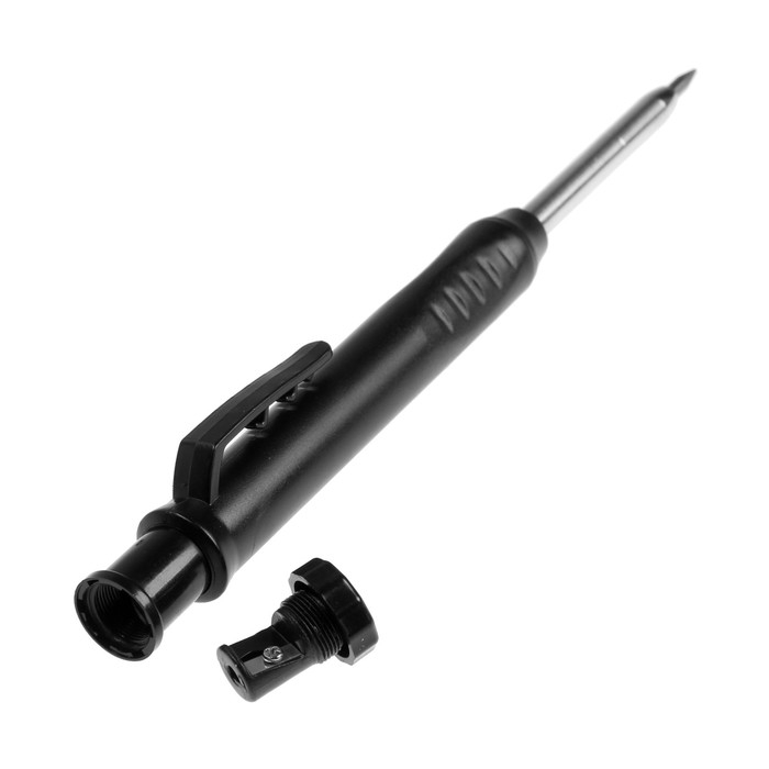 Карандаш механический ТУНДРА, с набором грифелей, 6 штук, черные Карандаш механический ТУНДРА, с набором грифелей, 6 штук, черные