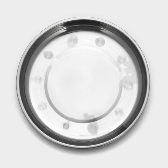 Тарелка из нержавеющей стали, 750 мл, d=23 см