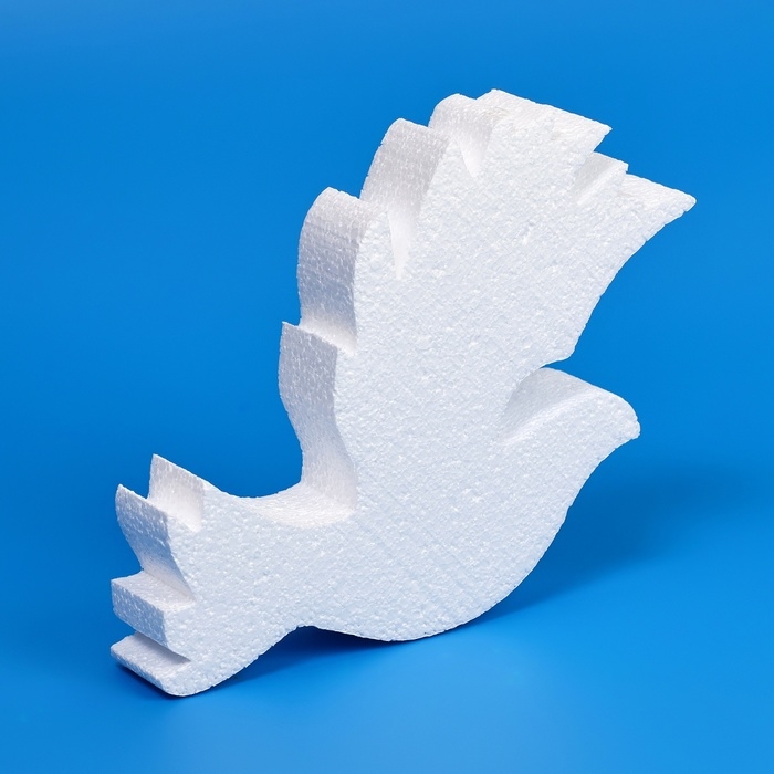 Заготовка из пенопласта Заготовка из пенопласта "Голубь" 20 х 3 см