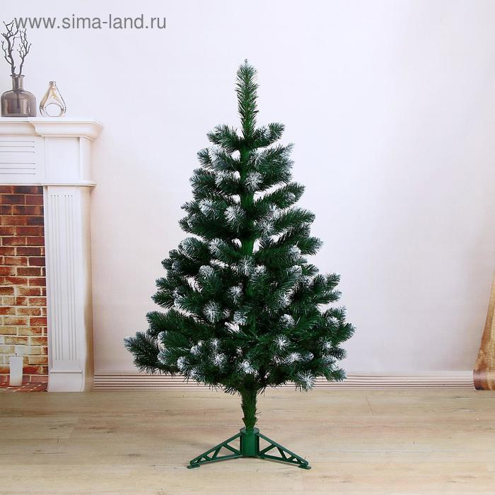 Ель искусственная Никольская иней 1,2 м (подставка пластик) Ель искусственная Никольская иней 1,2 м (подставка пластик)