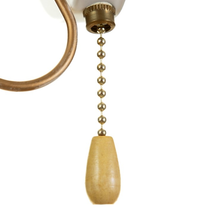 Бра 2020/1 E27 60Вт белый+золото 20х11х16 см