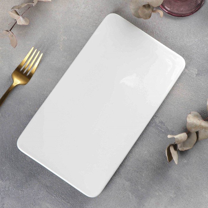 Блюдо фарфоровое Wilmax, 25,5×14,5 см, цвет белый Блюдо фарфоровое Wilmax, 25,5×14,5 см, цвет белый