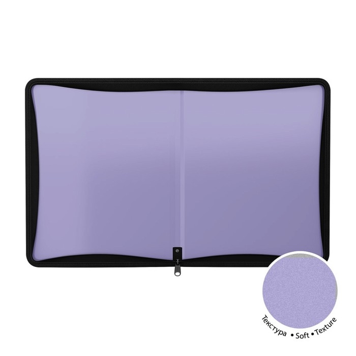 Папка для тетрадей на молнии А4+, ErichKrause Папка для тетрадей на молнии А4+, ErichKrause "Matt Manga", до 250 листов, микс