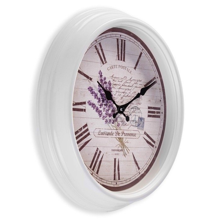 Часы настенные, серия: Интерьер, Часы настенные, серия: Интерьер, "Цветы", плавный ход, d-31 см