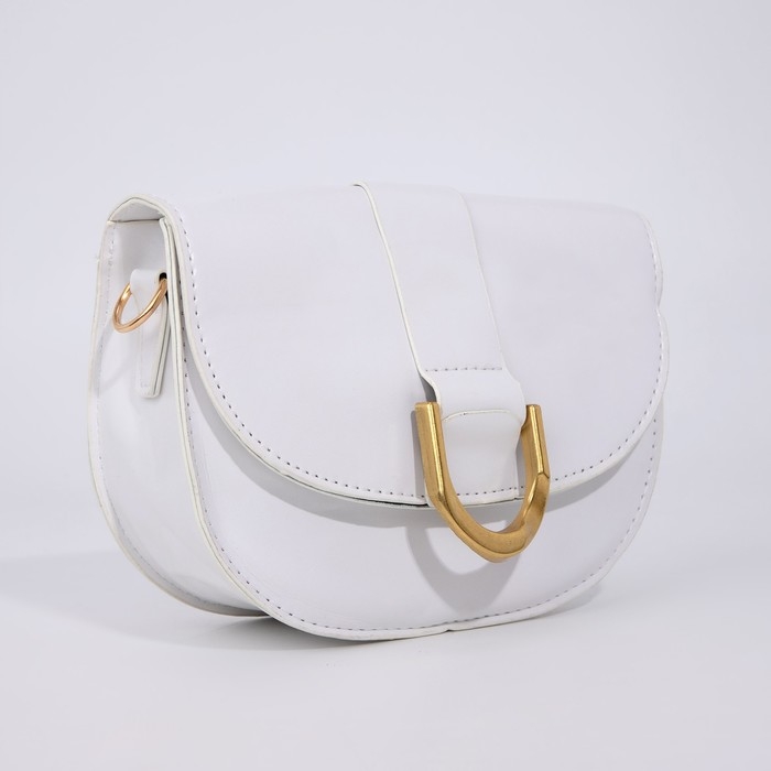 Сумка-мессенджер на магните, цвет белый Сумка-мессенджер на магните, цвет белый