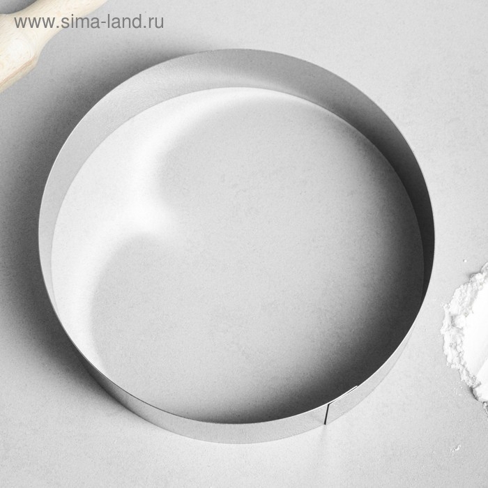 Форма для выпечки и выкладки «Круг», h-4,7, d-20 см Форма для выпечки и выкладки «Круг», h-4,7, d-20 см
