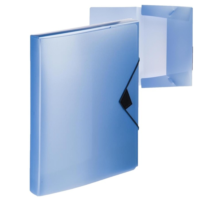 Папка на резинке А4, 700 мкм, Calligrata TOP Breeze, корешок 30 мм, небесный Папка на резинке А4, 700 мкм, Calligrata TOP Breeze, корешок 30 мм, небесный