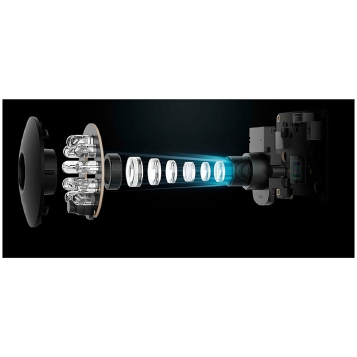 Видеокамера Xiaomi Mi 360° Home Security Camera 2K Pro, IP, 3Мп, Wi-Fi, microSD, белая