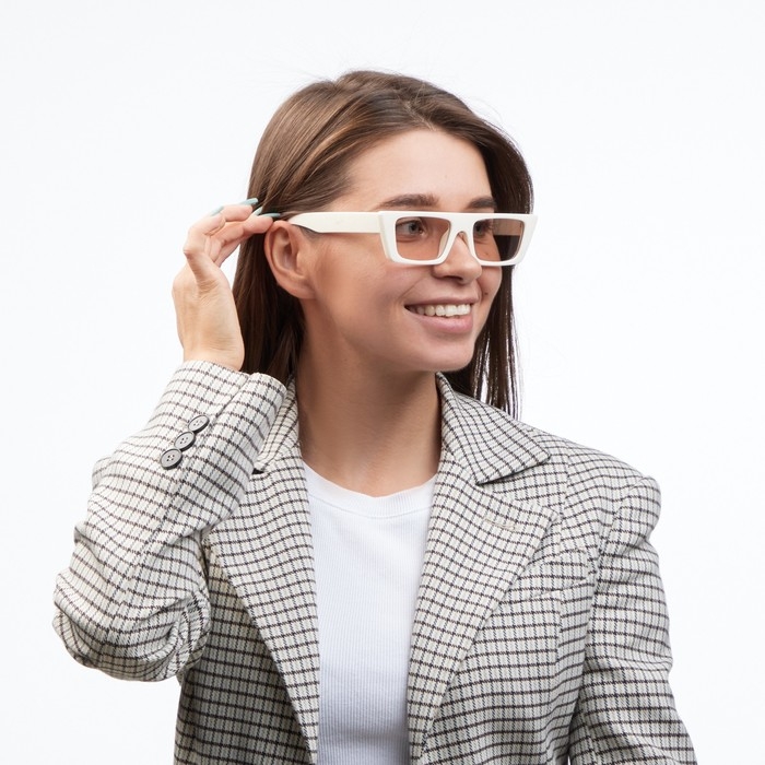 Очки солнцезащитные Очки солнцезащитные "OneSun", uv 400, дужка 14.5 см, ширина 15 см, линза 3.2 х 5.2 см