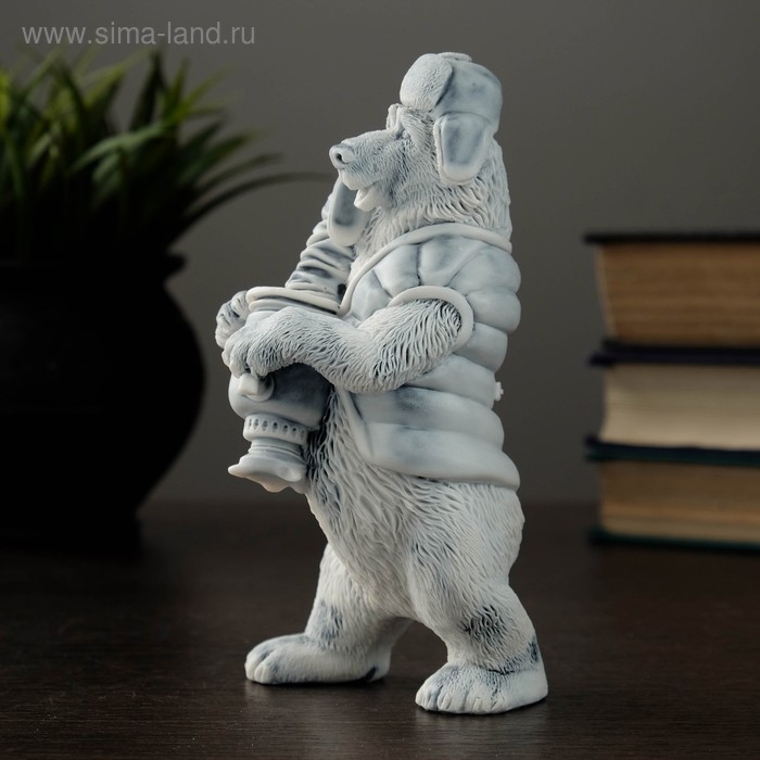 Сувенир Сувенир "Медведь с самоваром" 14,5см