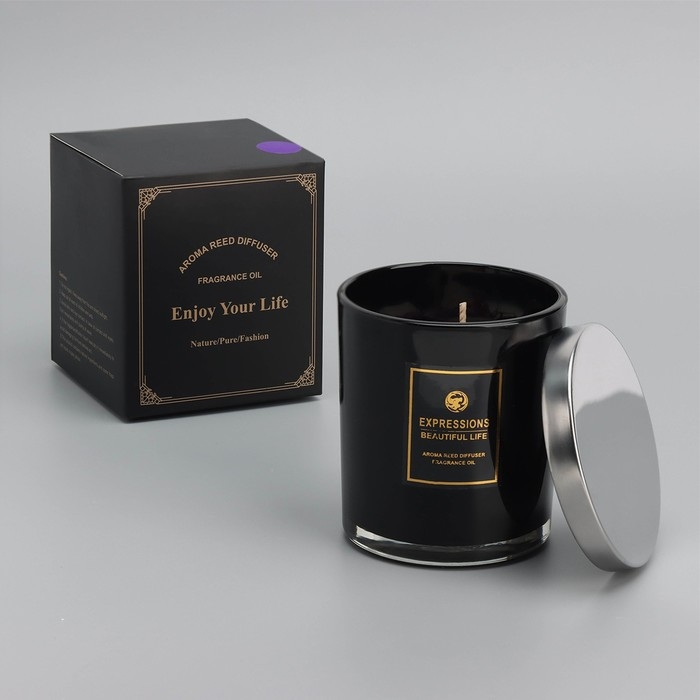 Свеча ароматическая  Свеча ароматическая "Aromatic Candle", английская груша и фрезия