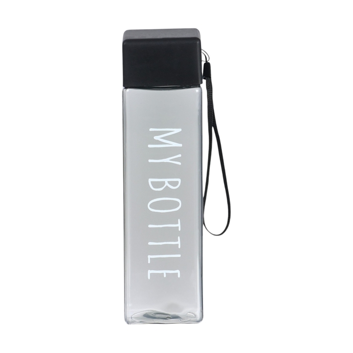 Бутылка для воды, 450 мл, My bottle, 20 х 5.5 см, черная Бутылка для воды, 450 мл, My bottle, 20 х 5.5 см, черная