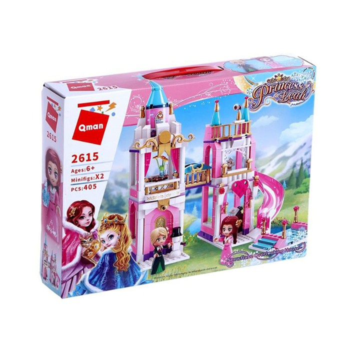 Конструктор Принцессы «Замок для принцессы», 2 минифигуры и 405 деталей Конструктор Принцессы «Замок для принцессы», 2 минифигуры и 405 деталей