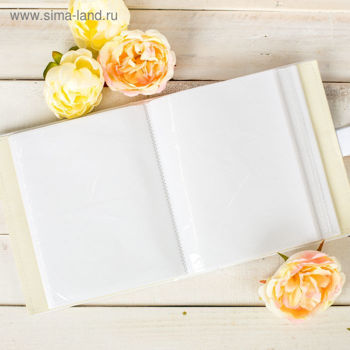 Фотоальбом кожзам на 200 фото с 2 местами под фото на обложке Фотоальбом кожзам на 200 фото с 2 местами под фото на обложке "Наша свадьба"