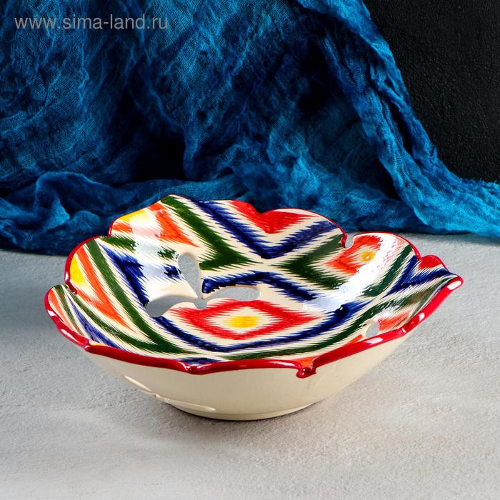 Фруктовница Риштанская Керамика  Фруктовница Риштанская Керамика "Атлас", 28 см