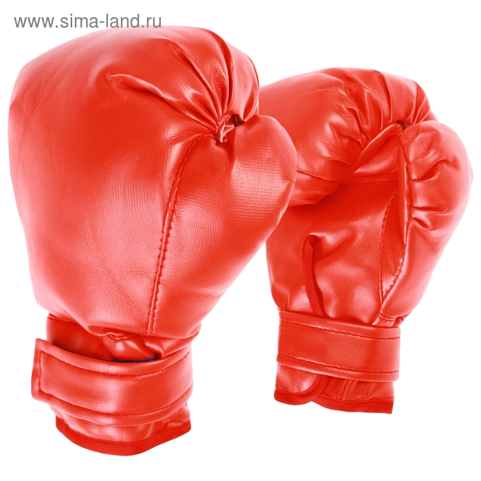 Перчатки боксёрские детские, цвет красный, размер 4 oz Перчатки боксёрские детские, цвет красный, размер 4 oz