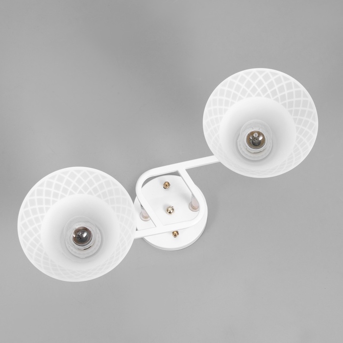 Люстра Люстра "Ронан" 2хЕ27 40Вт белый 40х28 см