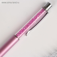 Ручка с шейкером Shine like a diamond, металл