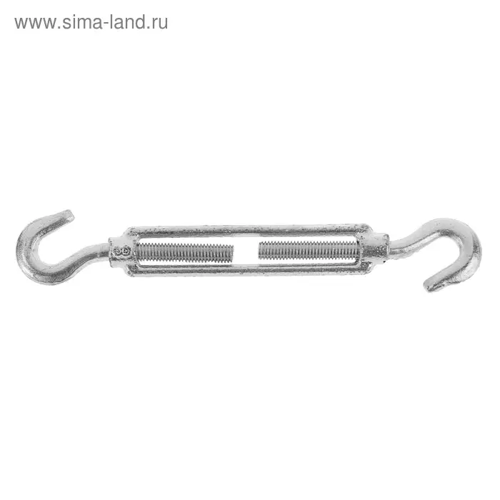 Талреп крюк-крюк ТУНДРА krep, DIN 1480, М8, оцинкованный Талреп крюк-крюк ТУНДРА krep, DIN 1480, М8, оцинкованный