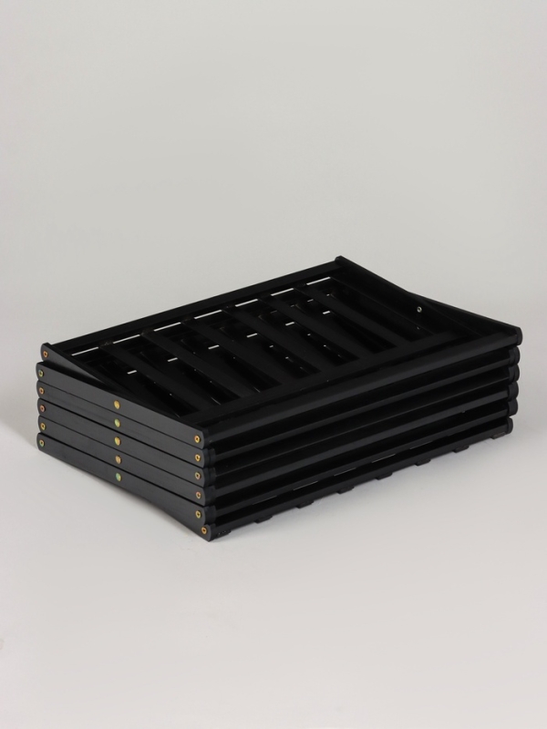 Подставка для цветов Greengo, 6 полок, 50 × 25 × 110 см, напольная, бамбук, чёрная Подставка для цветов Greengo, 6 полок, 50 × 25 × 110 см, напольная, бамбук, чёрная