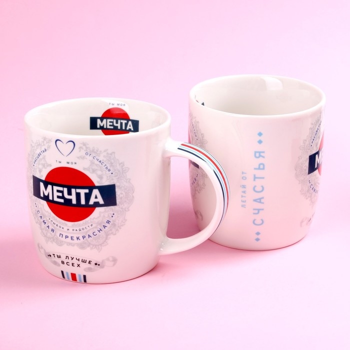 Набор «Мечта», мягкая игрушка в кружке, панда, цвета МИКС Набор «Мечта», мягкая игрушка в кружке, панда, цвета МИКС