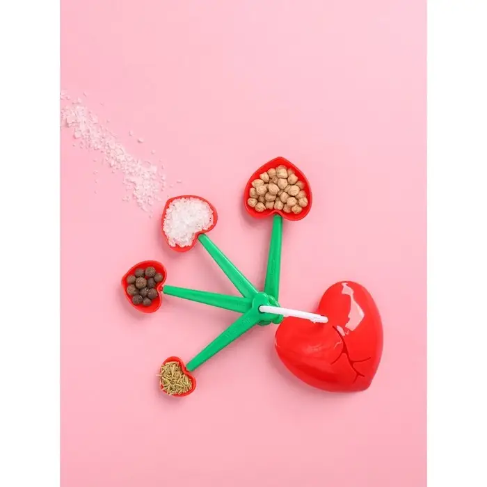 Набор мерных ложек Доляна «Лавли», 4 шт: 2,5/5/7,4/15 мл Набор мерных ложек Доляна «Лавли», 4 шт: 2,5/5/7,4/15 мл