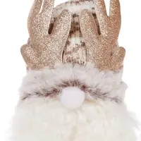 Фигура текстиль &laquo;Гном лосяш&raquo; 33 см, 1 LED, от батареек AG13&times;3, свечение тёплое белое