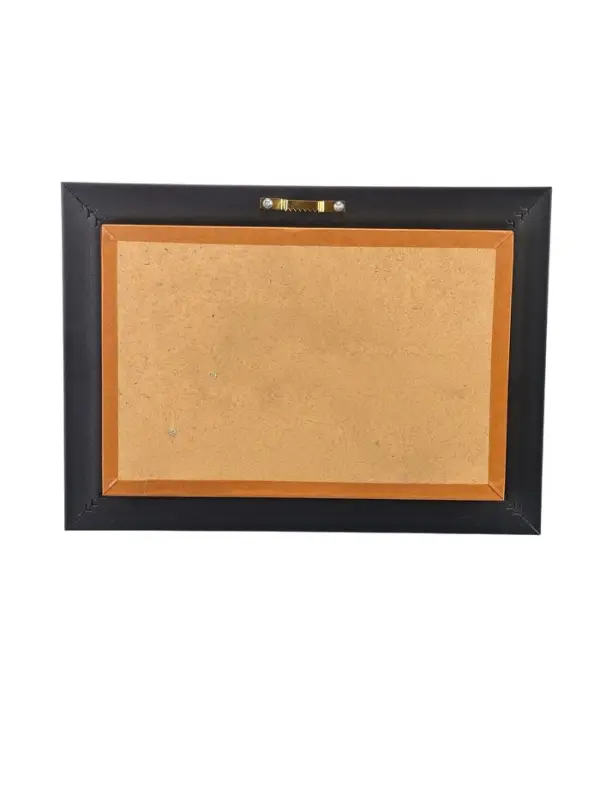 Сувенирное изделие - панно настенное в раме "Карта. Револьвер и корабль" 26х36х5 см