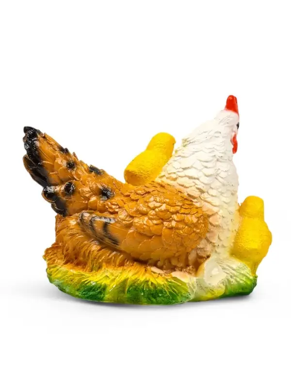 Садовая фигура из гипса &laquo;Курица наседка с цыплятами&raquo;, 27&times;20&times;21 см