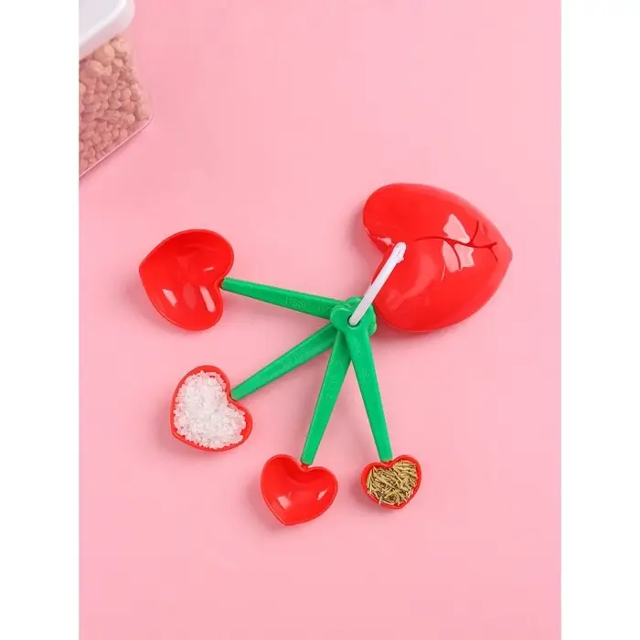 Набор мерных ложек Доляна «Лавли», 4 шт: 2,5/5/7,4/15 мл Набор мерных ложек Доляна «Лавли», 4 шт: 2,5/5/7,4/15 мл