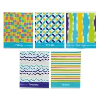 Тетрадь 48 листов в линейку Calligrata «Орнамент», обложка мелованный картон, блок №2, белизна 75% (серые листы), МИКС Тетрадь 48 листов в линейку Calligrata «Орнамент», обложка мелованный картон, блок №2, белизна 75% (серые листы), МИКС