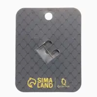 Брошь &laquo;Цветок Трилистник&raquo;, розовая в золоте