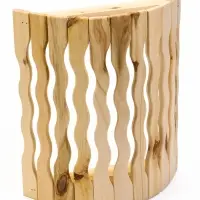 Абажур для бани и сауны &laquo;Волны&raquo;, липа, 31.3&times;27.3&times;8.6 см, настенный, угловой