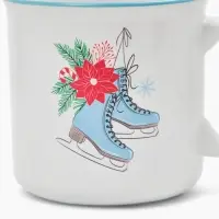 Кружка чайная новогодняя «Зимние коньки», 530 мл Кружка чайная новогодняя «Зимние коньки», 530 мл