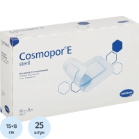 Повязка самок.стер 15х8см 25шт,COSMOPOR E 901033