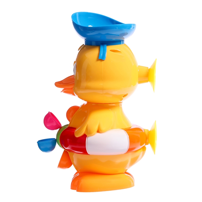 Игрушка для купания в ванной «Забавный утёнок», с подвижными механизмами Игрушка для купания в ванной «Забавный утёнок», с подвижными механизмами
