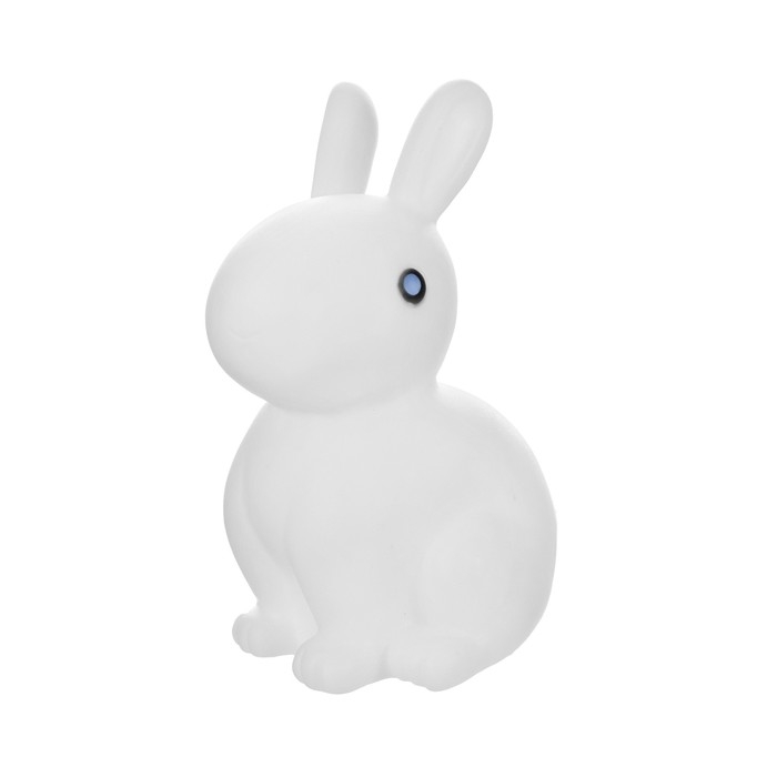 Ночник Ночник "Зайчонок" LED от батареек 3хLR44 белый 8х11х14 см