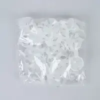 Палочка для шаров с зажимом, d=5 мм, белые, набор 50 шт.