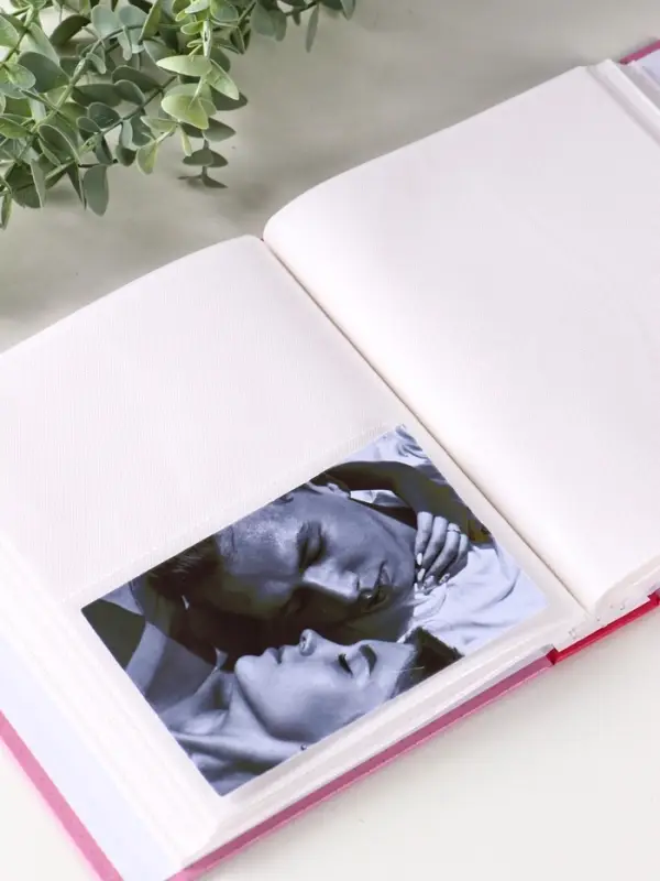 Фотоальбом 200 фото 10X15см, "Мишка с бантиком", ПП карм.