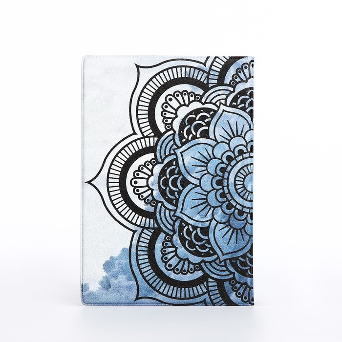 Обложка для паспорта, цвет голубой/серый Обложка для паспорта, цвет голубой/серый