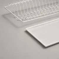 Сушилка для посуды с поддоном для шкафа 40 см, 36.5&times;25.6 см, белая