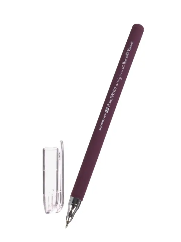 Ручка шариковая BrunoVisconti. PointWrite. Original, синий стержень, узел 0.38 мм, матовый корпус, МИКС