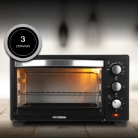 Мини-печь MIO-HY090 20л. 1380Вт черный