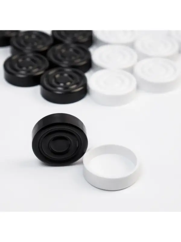 Шашки, поле винил, 30&times;30 см, d=3 см, h=0.9 см