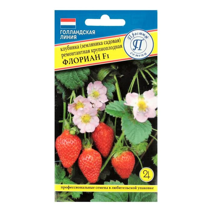 Семена Клубника  Семена Клубника "Флориан" F1. 5 шт